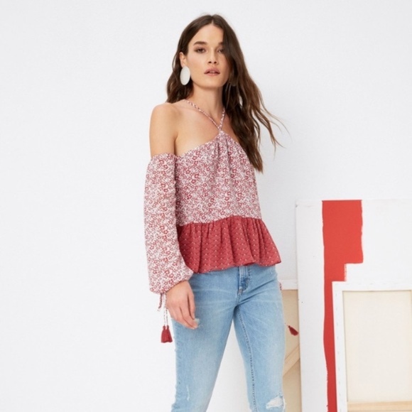 Tularosa Tops - TULAROSA - Syrah Blouse